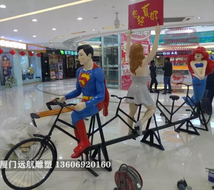 步行街卡通雕塑
